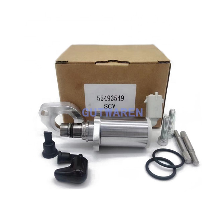 Válvula de controle de sucção de combustível diesel válvula reguladora de pressão solenóide SCV 55493549 para bomba common rail